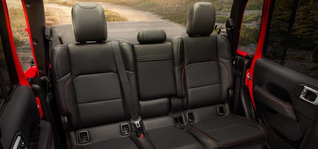 2025 Jeep Gladiator Rear Seats