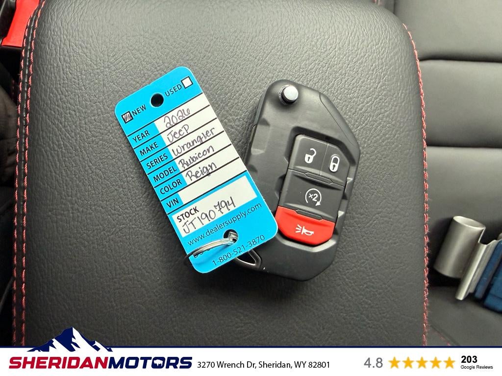 2026 Jeep Wrangler WRANGLER 2-DOOR RUBICON