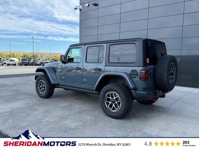 2025 Jeep Wrangler WRANGLER 4-DOOR RUBICON