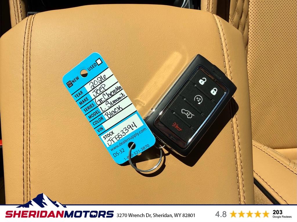 2026 Jeep Grand Cherokee GRAND CHEROKEE L SUMMIT 4X4