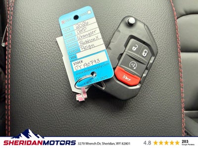 2026 Jeep Wrangler WRANGLER 4-DOOR RUBICON X