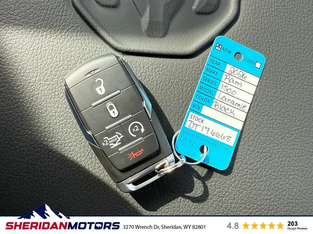 2026 RAM Ram 1500 RAM 1500 LARAMIE CREW CAB 4X4 5'7' BOX