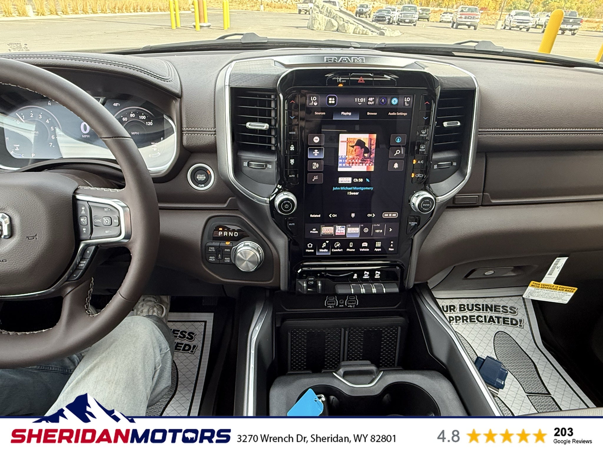 2027 RAM Ram 1500 RAM 1500 LARAMIE CREW CAB 4X4 5'7' BOX