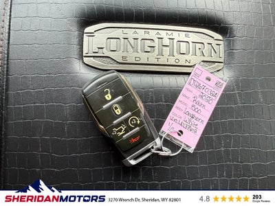 2020 RAM 1500 Laramie Longhorn Crew Cab 4x4 5'7' Box