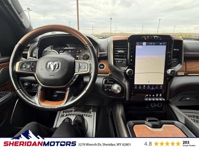 2022 RAM 1500 Limited Longhorn Crew Cab 4x4 5'7' Box