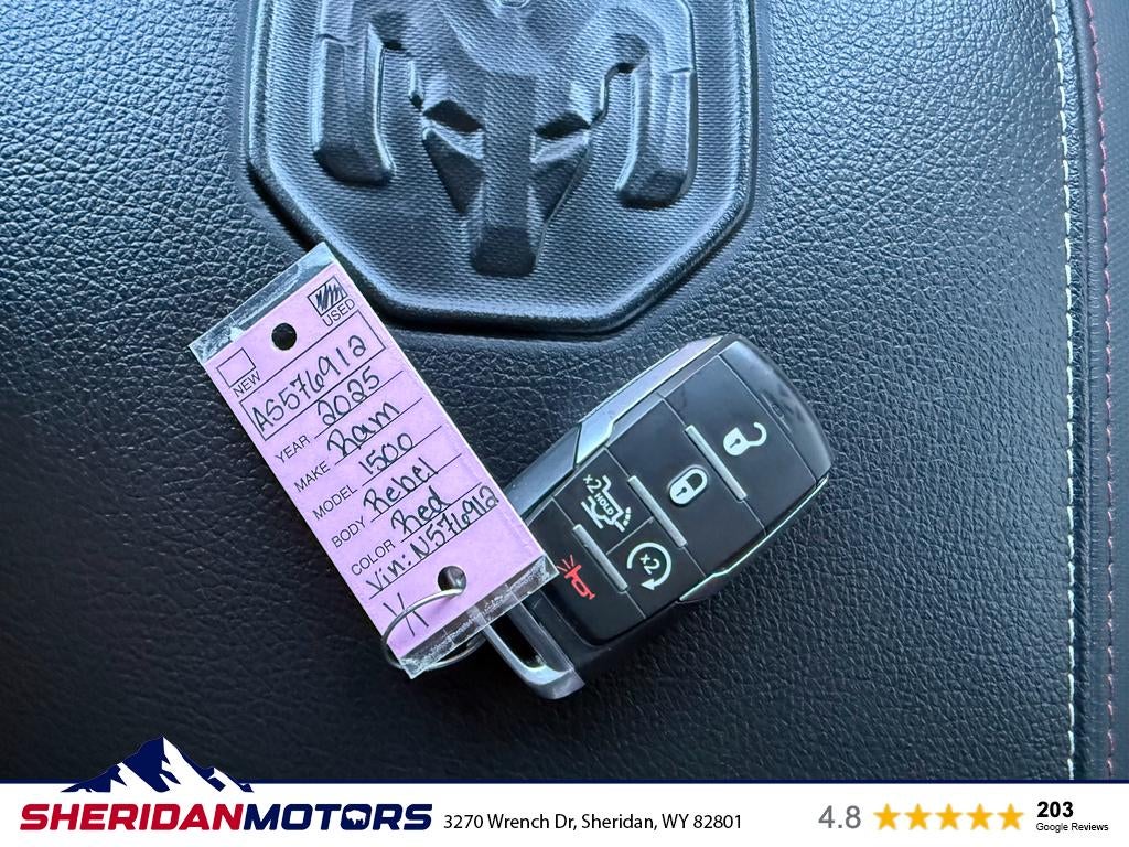 2025 RAM 1500 Rebel Crew Cab 4x4 5'7' Box