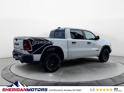 2026 RAM Ram 1500 RAM 1500 REBEL CREW CAB 4X4 5'7' BOX