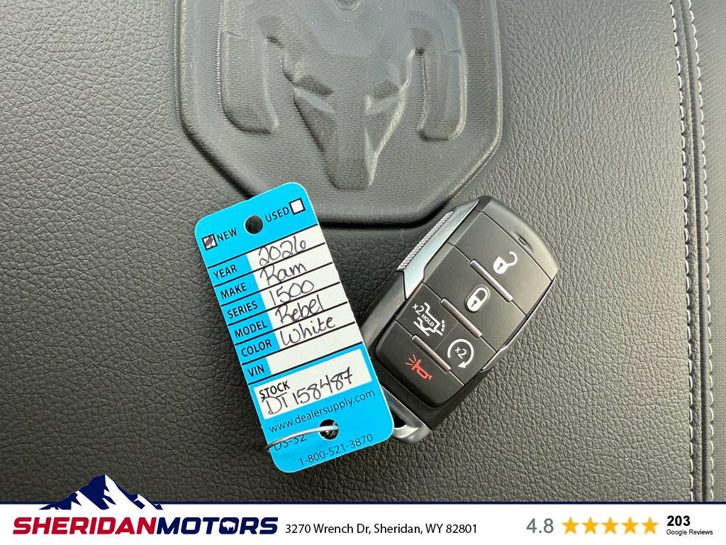 2026 RAM Ram 1500 RAM 1500 REBEL CREW CAB 4X4 5'7' BOX