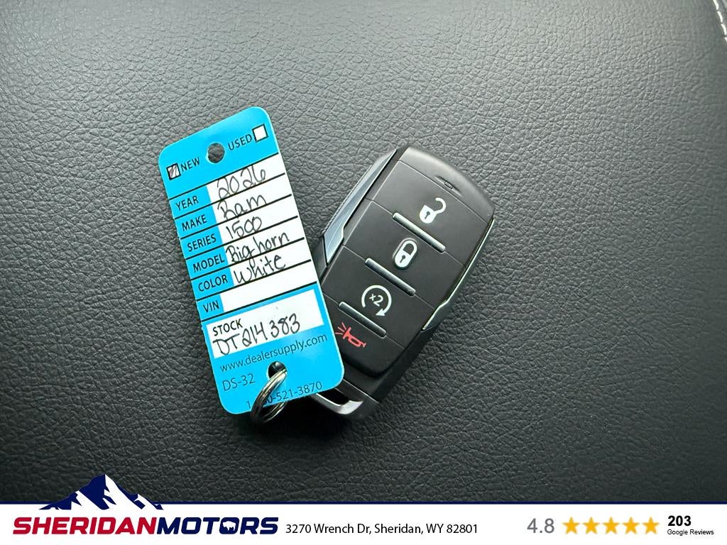 2026 RAM Ram 1500 RAM 1500 BIG HORN CREW CAB 4X4 6'4' BOX