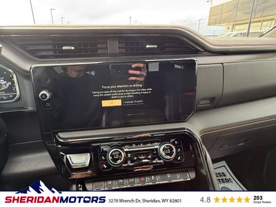 2025 GMC Sierra 3500HD Crew Cab, Long Bed, AT4 DRW, 4WD