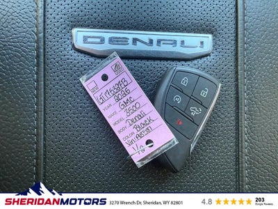 2025 GMC Sierra 3500HD 4WD Crew Cab Standard Bed Denali