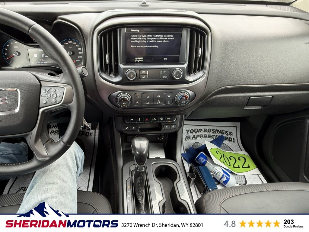 2022 GMC Canyon 4WD AT4 w/Leather