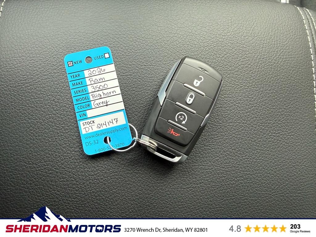 2026 RAM Ram 3500 RAM 3500 BIG HORN CREW CAB 4X4 8' BOX