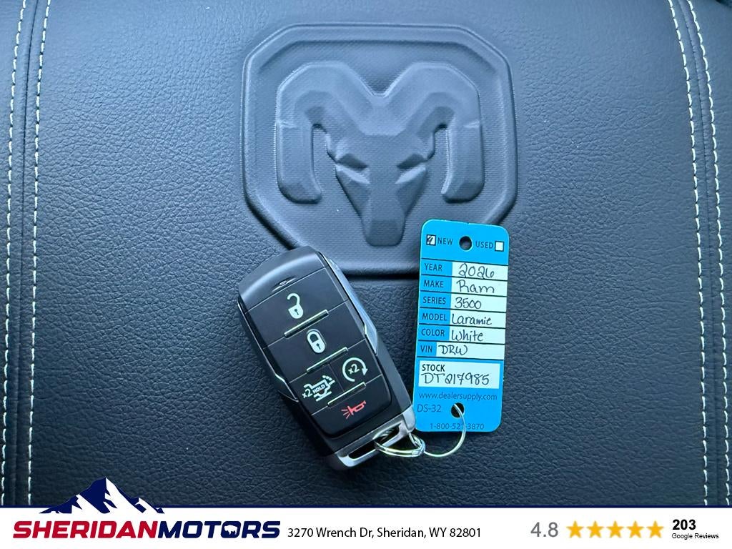 2026 RAM Ram 3500 RAM 3500 LARAMIE CREW CAB 4X4 8' BOX