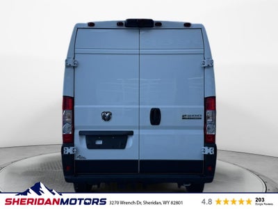 2025 RAM Ram ProMaster RAM PROMASTER 2500 TRADESMAN CARGO VAN HIGH ROOF 159' WB