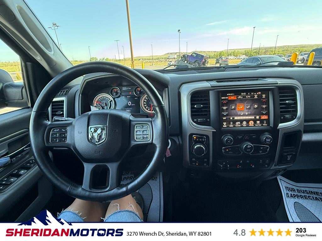 2017 RAM 1500 Big Horn Crew Cab 4x4 5'7' Box