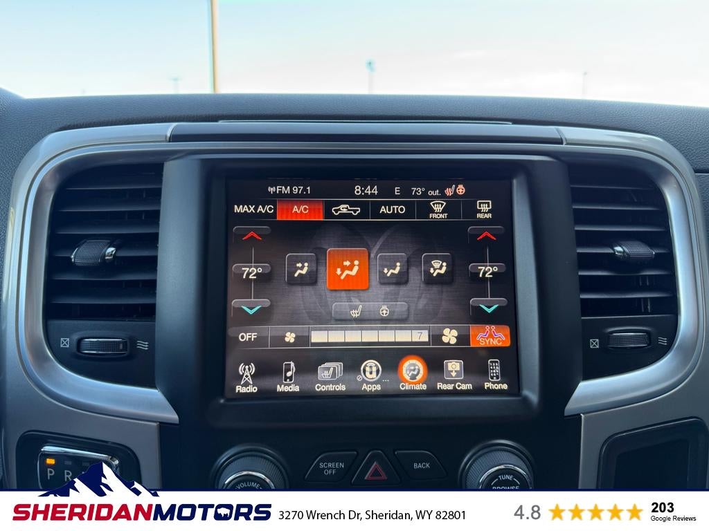2017 RAM 1500 Big Horn Crew Cab 4x4 5'7' Box