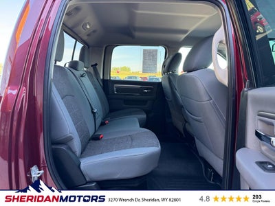 2017 RAM 1500 Big Horn Crew Cab 4x4 5'7' Box