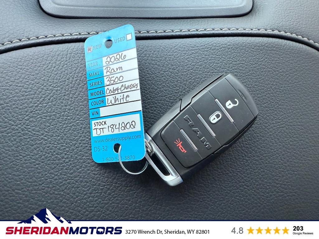 2026 RAM Ram 3500 Chassis Cab RAM 3500 TRADESMAN CREW CAB CHASSIS 4X4 60' CA